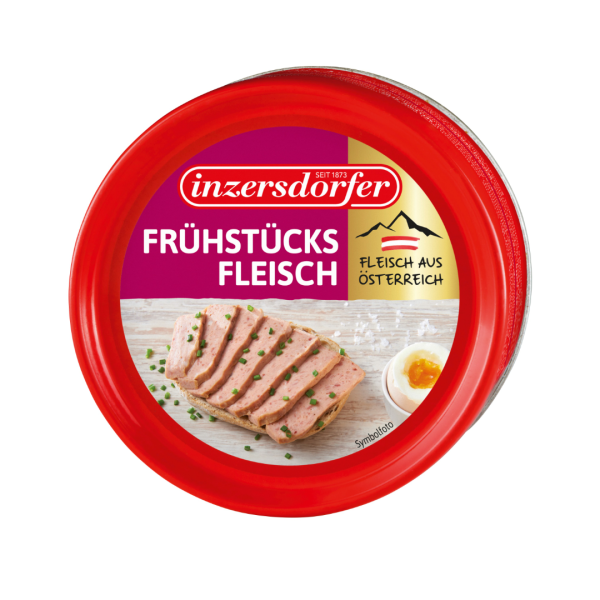 Inzersdorfer Frühstücksfleisch, 125 Gramm